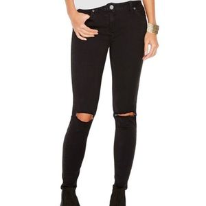 Free People Ripped Skinny Jeans, Size 27